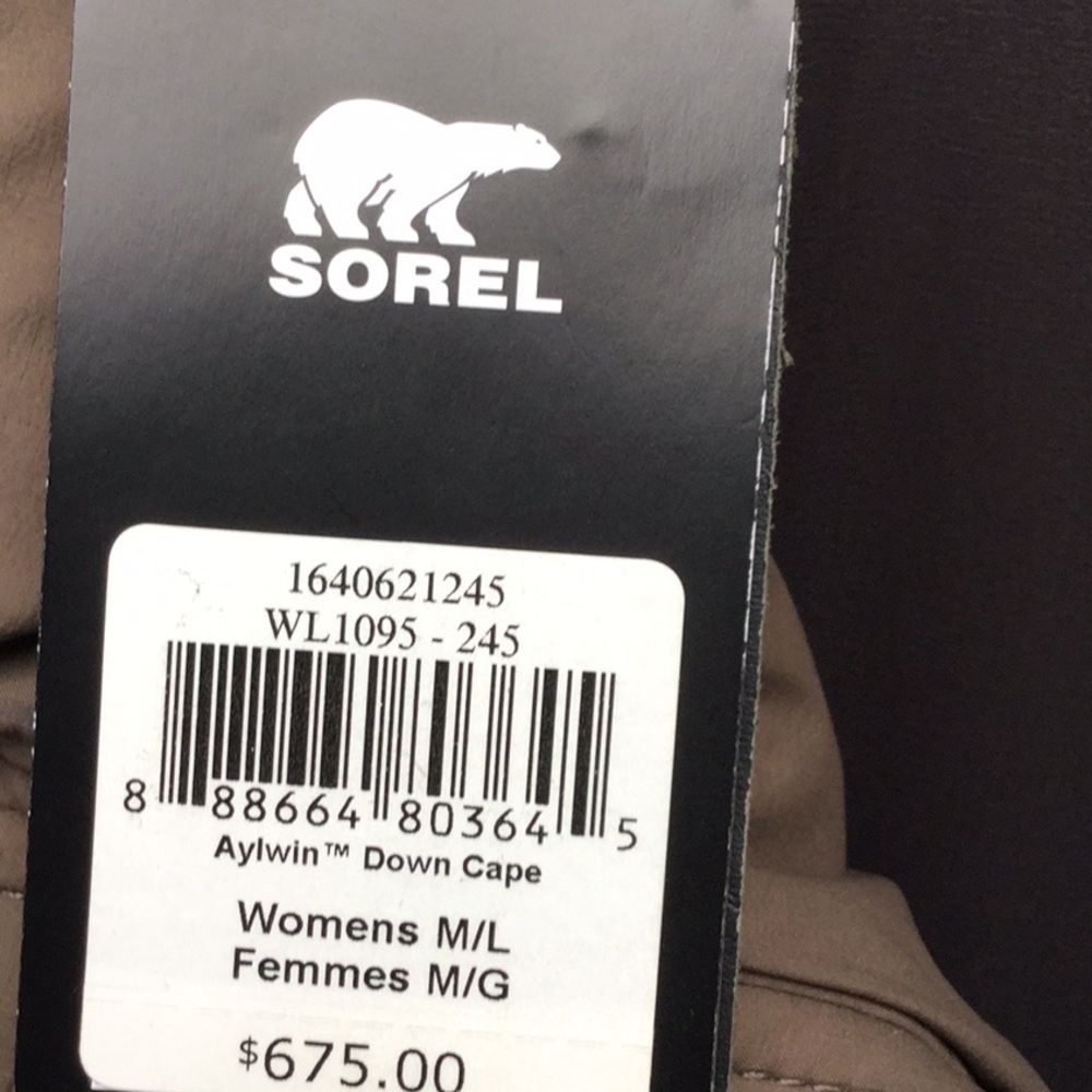 Sorel down vest ski resort cabin lodge cowgirl travel rodeo Christmas festival - Picture 4 of 11